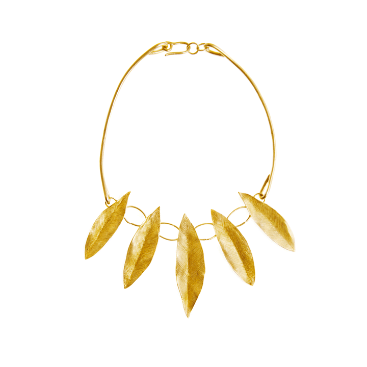 Leaves Necklace - Giulia Barela Gioielli/Jewlery