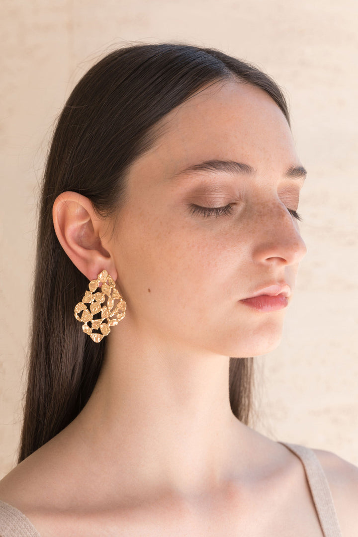 Orecchini - Pebbles Earrings - Giulia Barela Jewelry | Gioielli eleganti e particolari fatti in Italia