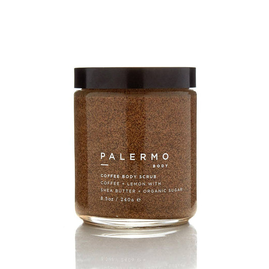 Palermo Body - Coffee Body Scrub - Fair-trade Organic Coffee + Lemon